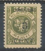 1923, Memel Mi - **179