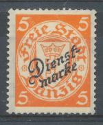 1924, Danzig Mi - D **41