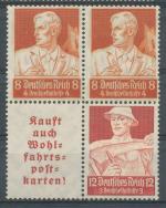 1934, Deutsches Reich Mi - S**223 + 227
