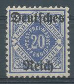 1920, Deutsches Reich Mi - D**55