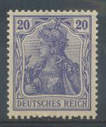1915, Deutsches Reich Mi - **87 I