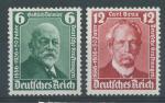 1936, Deutsches Reich Mi - **604/5