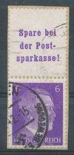 1941, Deutsches Reich Mi- S 282