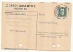 1933, BOSKO Boskovice kolek