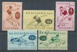 1958, Bulharsko Mi 1088/92