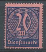 1922, Deutsches Reich Mi D**72