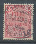 1903, Deutsches Reich Mi - D 4