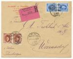 1925, R-dopis Egypt - Varnsdorf