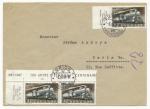1947, Dopis Curych - Paříž železnice