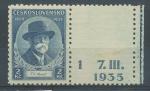 1935, Pof. **287 DČ1, T.G.M.