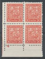 1929, Pof. **250, DČ 4, Státní znak