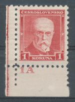 1930, Pof. *260, DČ 1A, T.G.M.