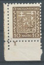 1929, Pof. **249, DČ 1, Státní znak