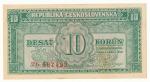 1950, 10 Kčs s. Tb