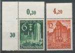 1939, Deutsches Reich Mi - *714/15