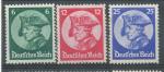 1933, Deutsches Reich Mi - *479/81