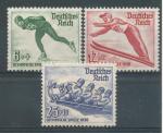 1935, Deutsches Reich Mi - *600/602