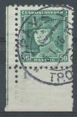 1935, Pof. 291, DČ 1, DV čára vlevo