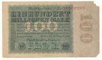 1923, 100 Milionů Marek s.D
