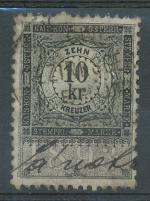 10 kr, 12 emise 1893