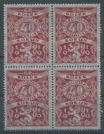 40 K, 1. emise 1919 dodatkové