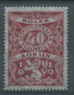 40 K, 1. emise 1919 dodatkové