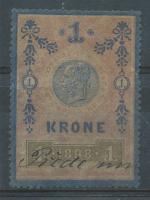 1 K, 13. emise 1898