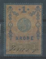 1 K, 13. emise 1898