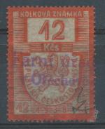 12 Kčs, 6 emise 1947