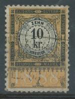 10 kr, 11. emise 1888