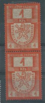 1 Kčs, 6. emise 1947
