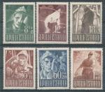 1947, Rakousko Mi-**829/34