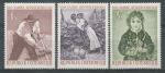 1961, Rakousko Mi-**1087/9