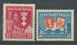 1937, Danzig Mi - *274/5