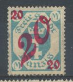 1922, Danzig Mi - *107