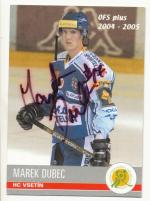 Marek Dubec, OFS 04 - autogram
