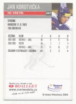 Jan Korotvička, OFS 04 - autogram