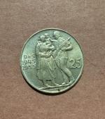 ČESKOSLOVENSKO. 25 Kčs 1955. Osvobození.