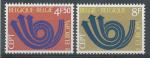 1973, Belgie Mi - **1722/3