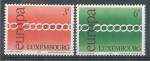 1971, Lucembursko Mi - **824/5