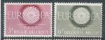 1960, Belgie Mi - **1209/10
