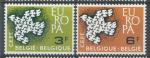 1961, Belgie Mi - **1253/4