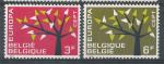 1962, Belgie Mi - **1282/3