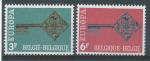 1968, Belgie Mi - **1511/12