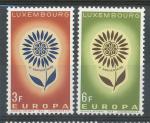 1964, Lucembursko Mi - **697/8