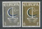 1966, Lucembursko Mi - **733/4
