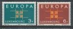 1963, Lucembursko Mi - **680/81
