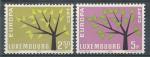 1962, Lucembursko Mi - **657/8