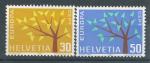 1962, Švýcarsko Mi - **756/7