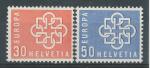 1959, Švýcarsko Mi - **679/80